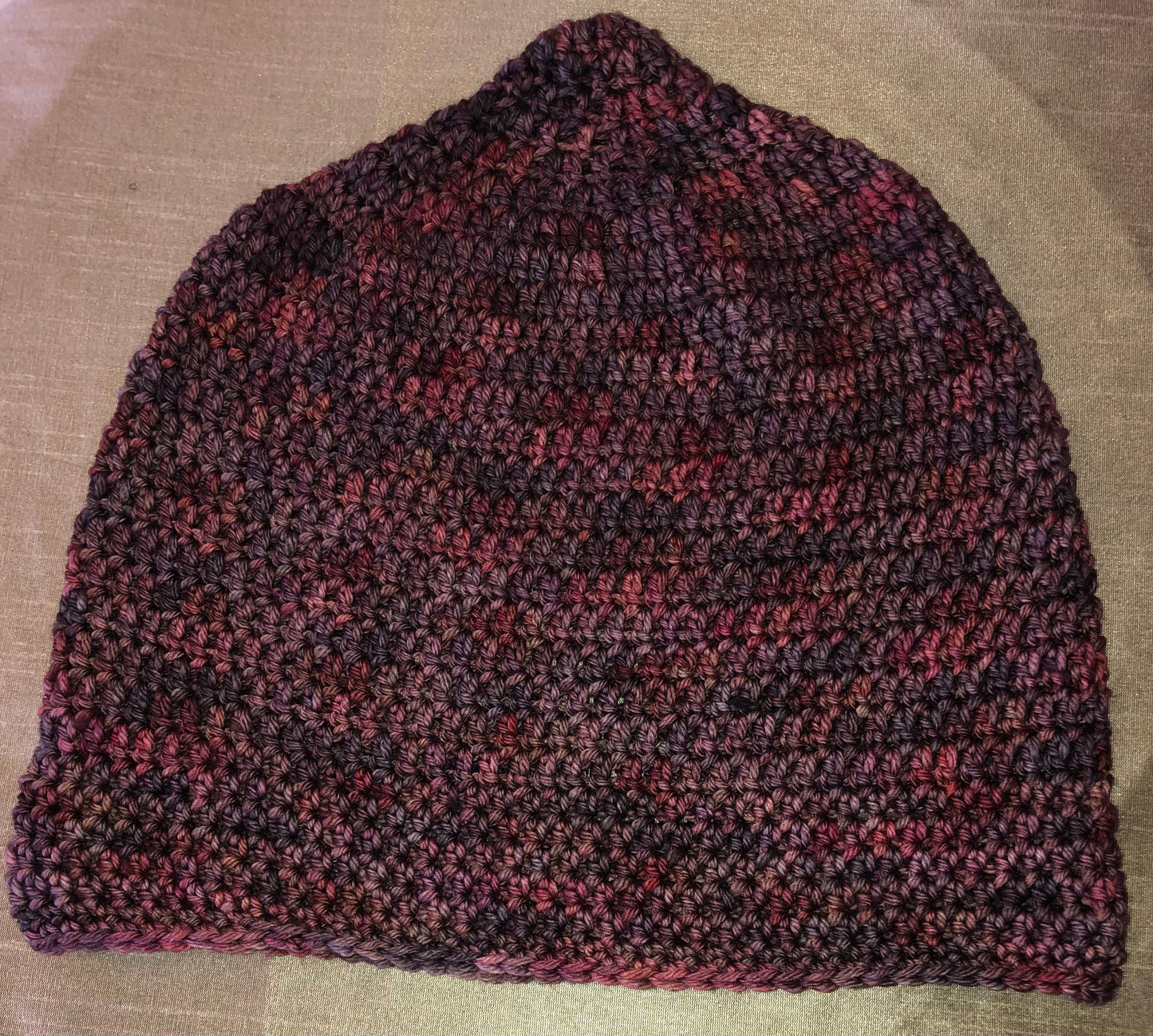 Multi-Purple Long Beanie