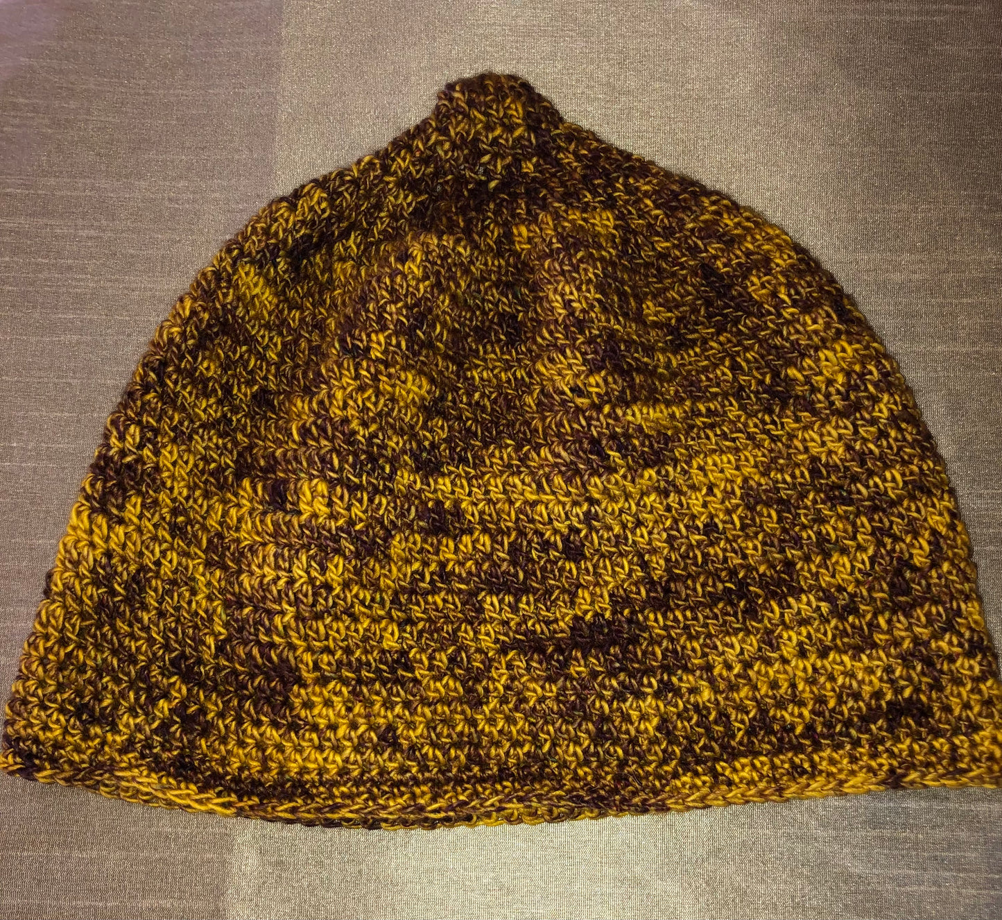 Purple and Gold Beanie